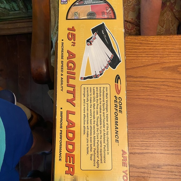 15 inch agility ladder never used with DVD - Picture 1 of 1